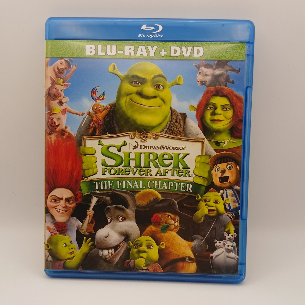 Dreamworks Shrek Forever After Blu-ray + DVD -Final Chapter 2 Disc Combo